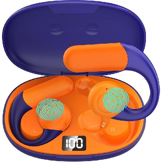 Language Translation Earbuds, 3-in-1 AI Real Time Translator Earbuds,Compatible with iOS & Android, Ideal for Travel, Work & Study-Black