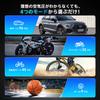 Electric Bicycle/Motorcycle/Car Air Pump, Cordless, 6000mAh High-Capacity Battery, Compatible with Presta/Schrader/American Valves, Automatic Shut-off