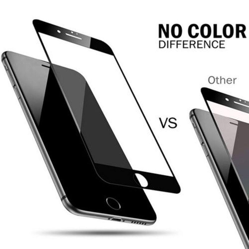 For IPhone 6 6S Plus Full Coverage Tempered Glass Screen Protector Film Guard