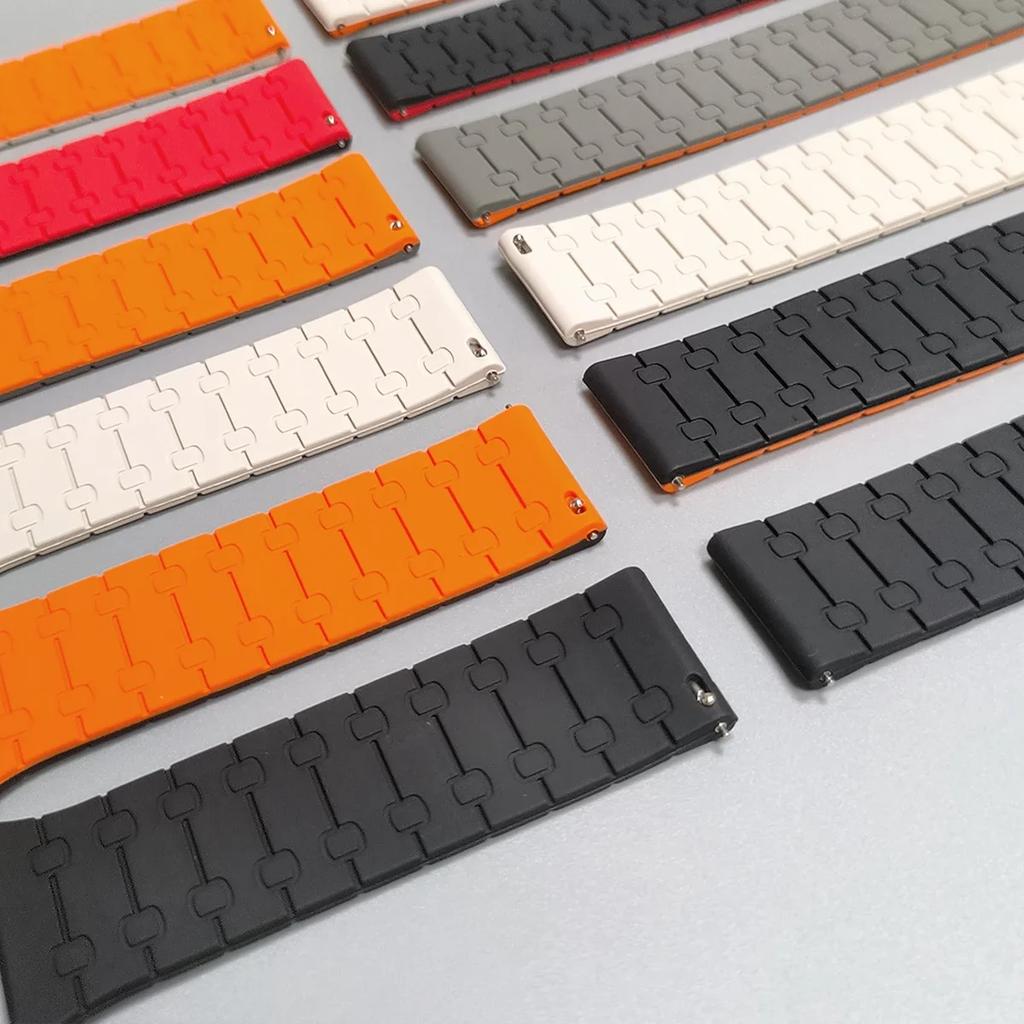 22mm Magnetic Loop Strap For POLAR Vantage V3 M3 M2 M Silicone Watch Band For POLAR Grit X2 Pro Titan/Grit X Pro Soft Wriststrap