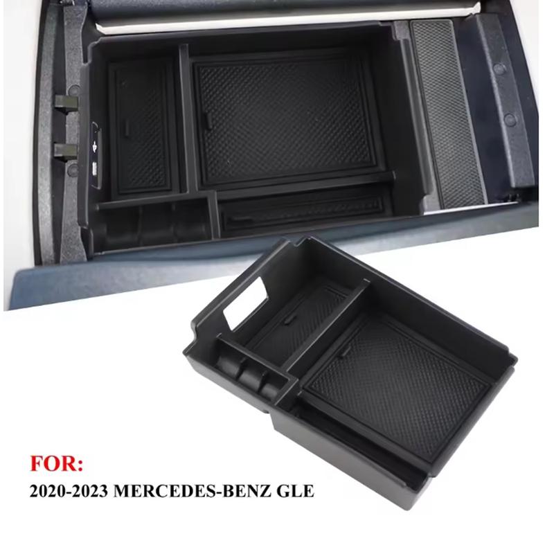 For Mercedes Benz GLE Class W167 V167 350 450 400d 2020-2024 Car Center Console Armrest Storage Box car accessories