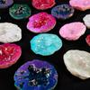 1pc Natural Crystal Aura Moroccan Agate Crystal Cave Ornament Crystal Raw Stone Treasure Pot Home Desktop Decoration Stone gifts