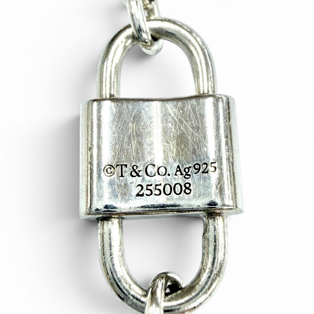 Großartiges TIFFANY&Co. Armband 1837 Klein Doppelverschluss Silber AG925 Damen Gebraucht