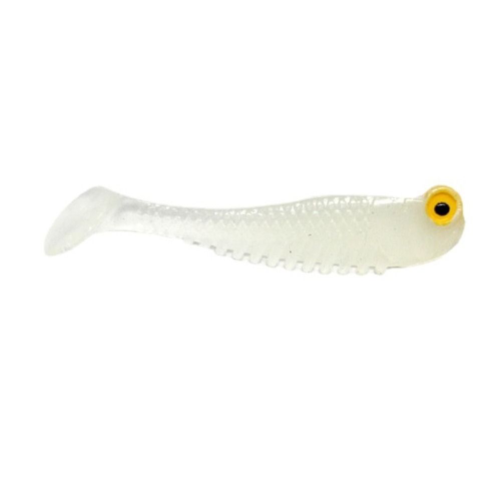 Ice Fishing For Bass Tackle Artificial Silicone Bait Wobbler Swimbaits Luminous Fishing Lure Worm