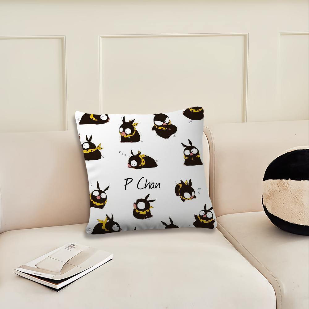 Anime Cute Ranma P Chan Ryogas pig cushion cover Living Room Headboard Office Cushion Bedroom Cushion Sofa Nap Time Pillow Case