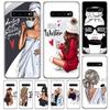 Princess Female Boss Coffee Cover For Samsung Galaxy M12 M21 M30S M31 M32 Phone Case M51 M52 Note 20 Ultra 10 Plus 9 8 J4 J6 + J