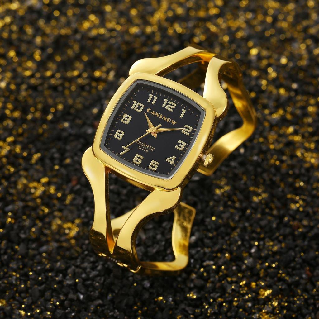 New CANSNOW Bracelet Watch Square Subdials Women's Watch Luxury Ladies Watch