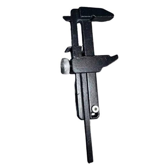 Vernier Caliper Ruler Rust-Resistant Pocket Caliper Metal Measuring Tool with Millimeter Graduations