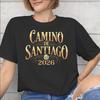 Men Women Camino De Santiago 2026 Shirt Pure Cotton Fashion TShirt Clothing Outfits