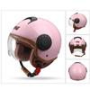 Motorcycle Retro Helmet High-definition Lens Breathable Scooter Electric-bike Helmet Cool Riding Equipment