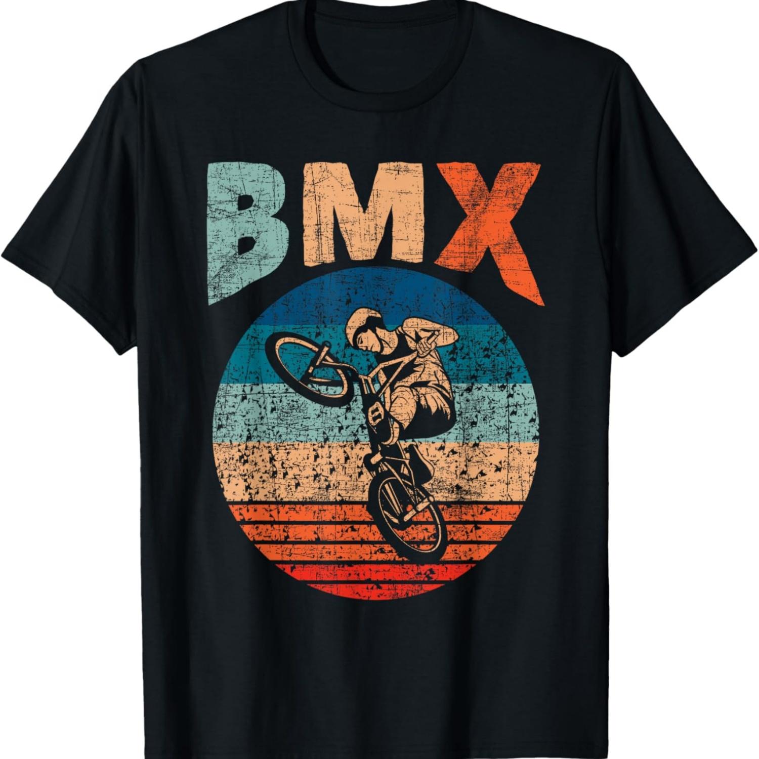

BMX - Велосипед Велосипедист Гонки Трюки Дорожный Велоспорт Футболка XXXXXL чёрный