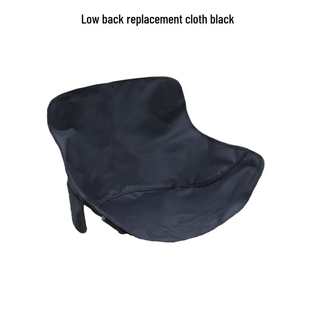 Outdoor Faltbarer Mondstuhl Sitzbezug - Doppellagiger Oxfordstoff Liegestuhl Ersatz für Angelstuhl