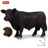 Oenux Simulation Cute Farm Animals Milk Cow Cattle Calf Angus Bull OX Buffalo Model Action Figures Educational Cute Toy Kid Gift