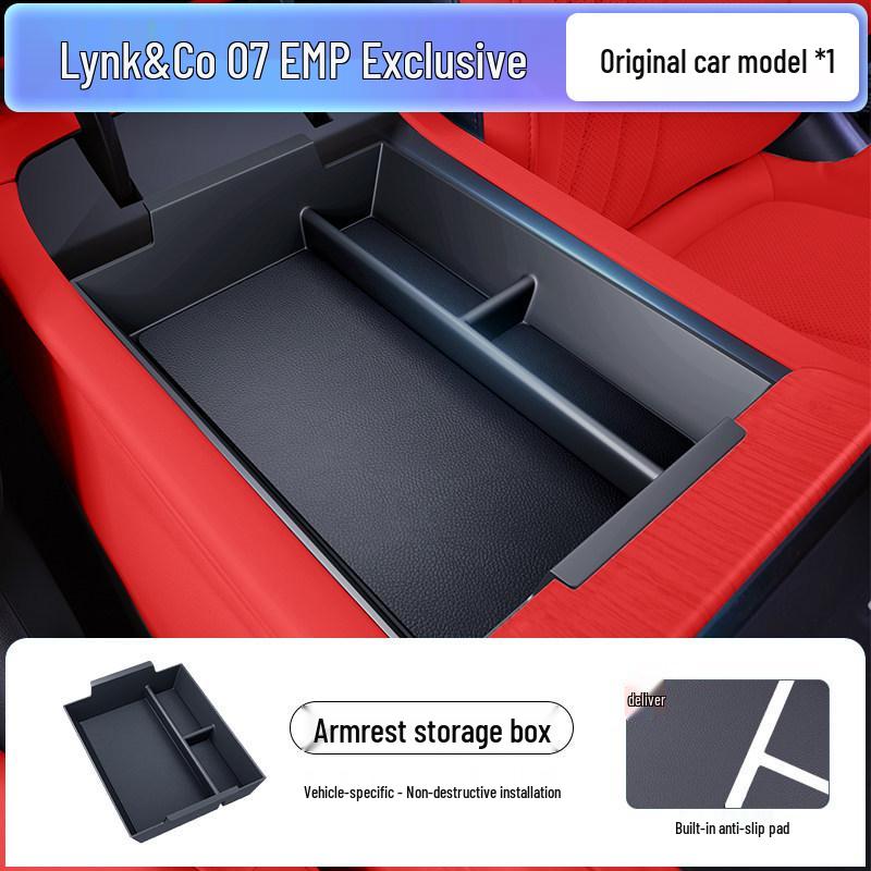 

Lynk & Co 07 EMP Center Console Armrest Storage Box for 2026 Model 2026 Model