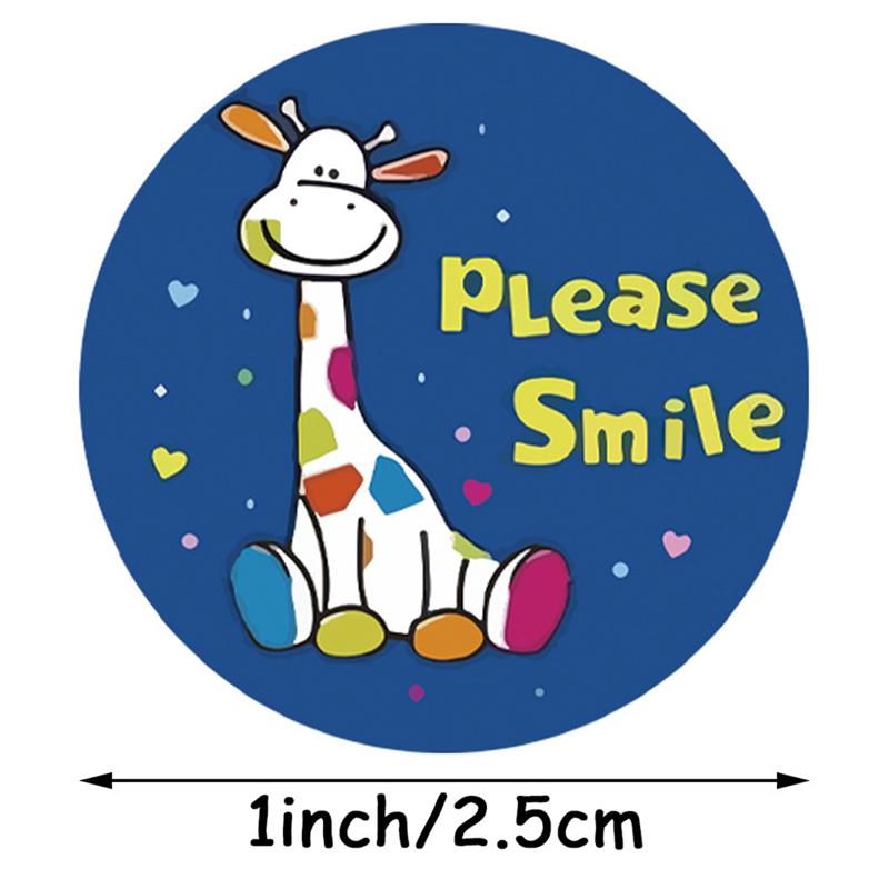 500Pcs Animals Cartoon Stickers For Kids Toys Sticker Teacher Reward Sticker