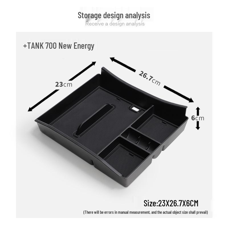 Tank 700 Armlehnen-Aufbewahrungskonsole: Auto Innenraum Organizer und Modifikationszubehör