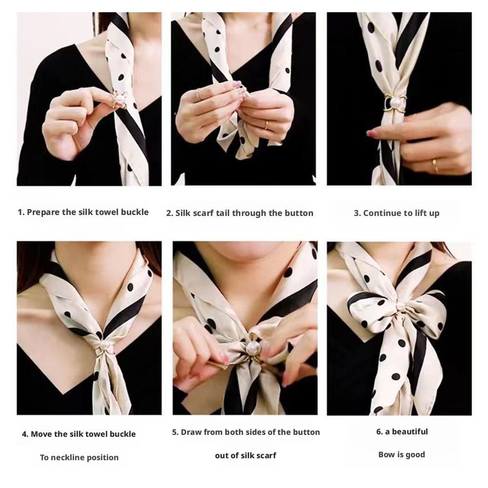 Stylish Oversized Belt Buckle for Coats - Multi-use for Scarves Silk Scarves Wool Trench, Secure Hold Easy Use Universal Fit