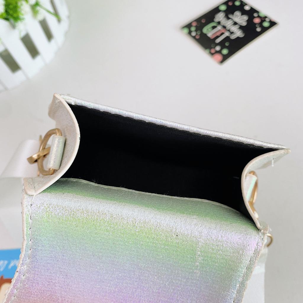 2025 high value niche shoulder bag go out to play color Pu small bag girl messenger bag