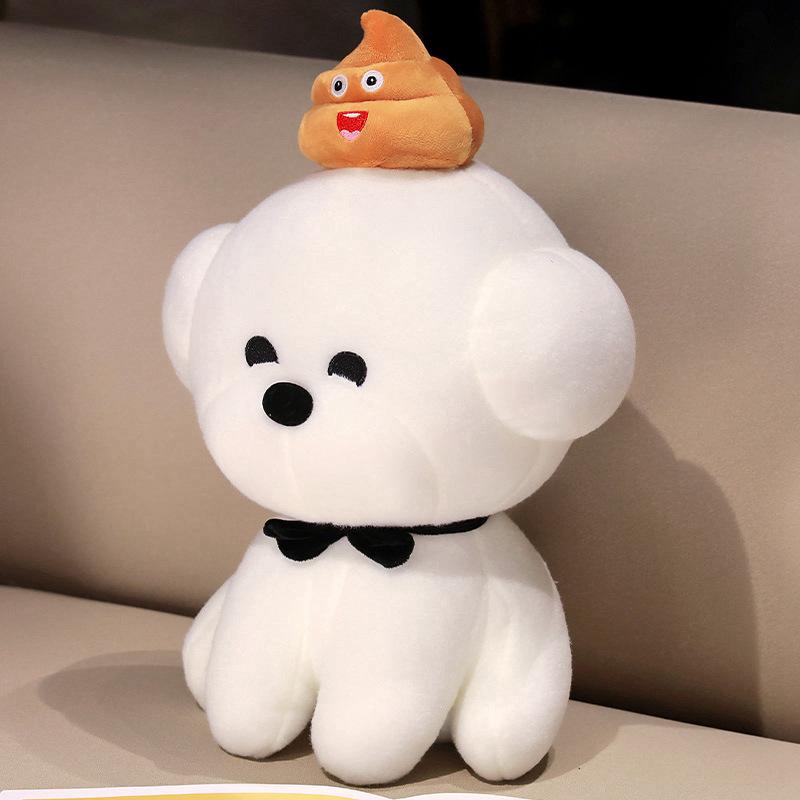 Shit Baba Puppy Doll Plush Toy Teddy Dog Doll Children's Soothing Ragdoll Men's Birthday Gift