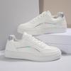 New round head solid color little white shoes casual single shoes trendy women's shoes