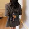 Large-capacity Tote Bag Women's New Fashionable Versatile Contrasting Color Shoulder Bag Underarm Bag Casual Class Commuter Bag