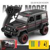 1:24 G500 RC Cars Off Road SUV Alloy Metal Diecast Model Car High Simulation Home Trendy Ornaments Collection Hobby Gifts Friend