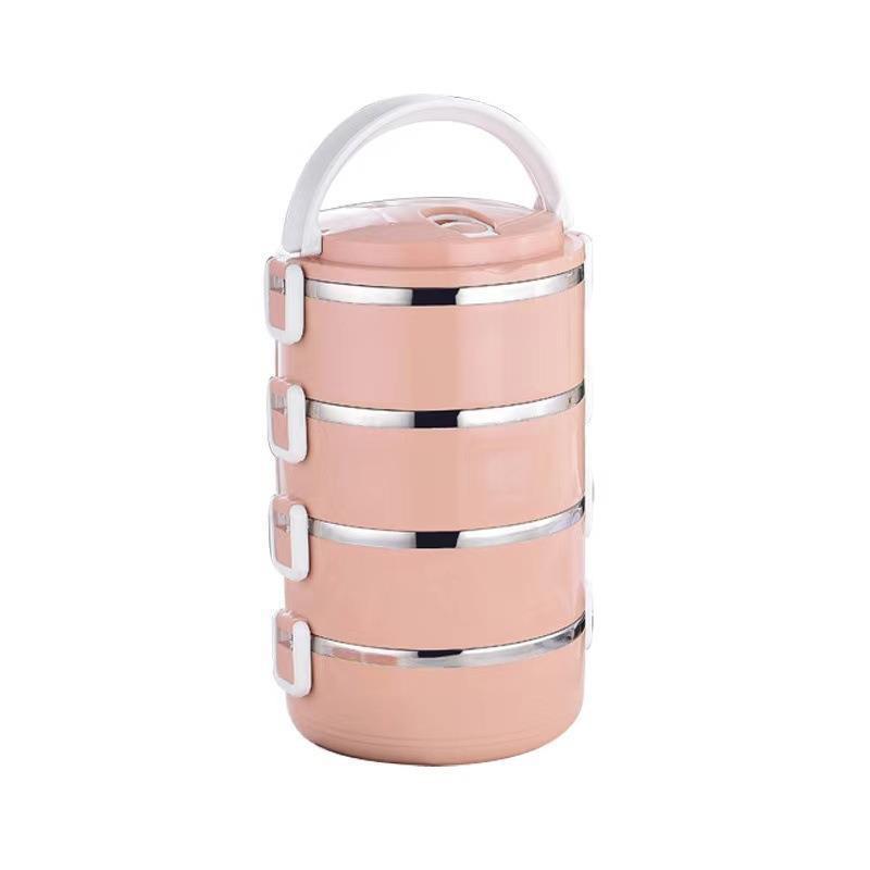 Steel Stainless Bento Container Large Capacity Adults Gifting Supplies Kitchen