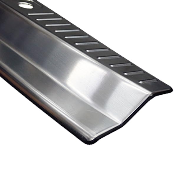 Wellvie Rear Bumper Scuff Step Cover for Daihatsu Atrai Hijet Cargo and Stainless Car Interior Customization Parts Step/Luggage Plate/Trunk