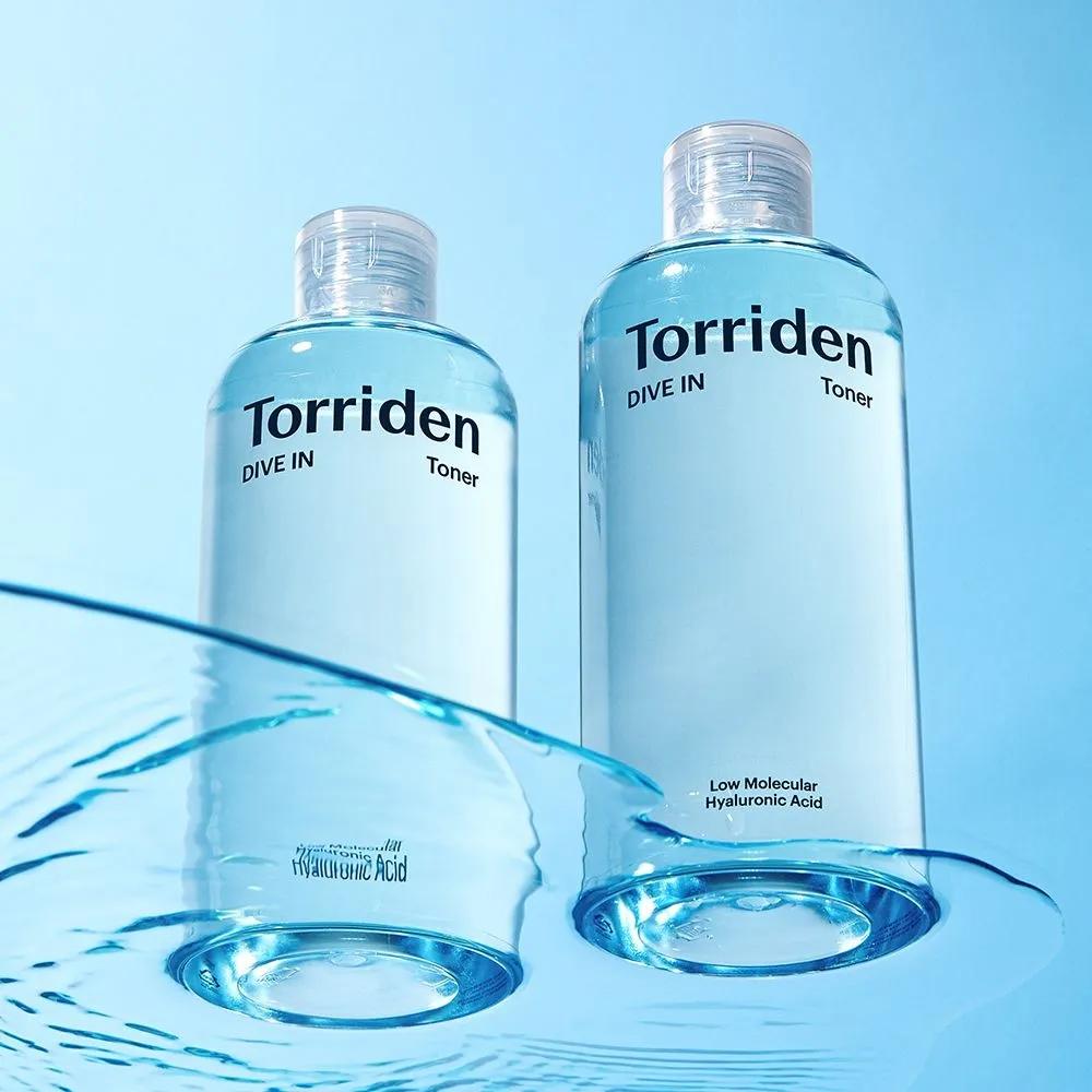 [2 Stück] TORRIDEN Dive-in Hyaluronsäure-Toner mit niedrigem Molekulargewicht 300ml