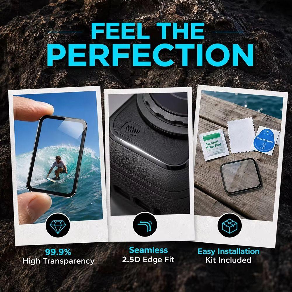 3D Curved Protective Films Camera Screen Cover for Insta360 X6 Action Camera Accessories