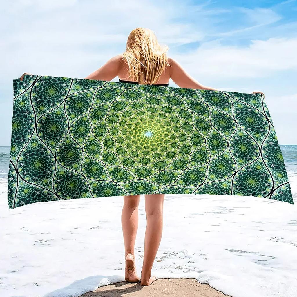 Psychedelic Stripe Beach Towels for Adults Quick Dry Bath Towel Pool Towels for Adults Swimming Towel hot tub Towels Shower