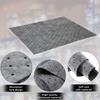 5Pcs Durable 50*40cm Oil Absorbent Pads Grey Absorbent Mat Oil Spill Mat Universal Heavy Weight Garage Floor Mat Basement
