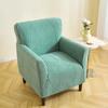 Leaves Jacquard Tub Chair Cover For Living Room Spandex Club Armchair Slipcovers Elastic Single Sofa Covers Bar Counter El