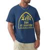 T-Shirt Leffe Du und Geh Humorvoll Ideales Geschenk T-Shirt Harajuku Kurzarm T-Shirt Baumwolle Grafik T-Shirt Oberteile