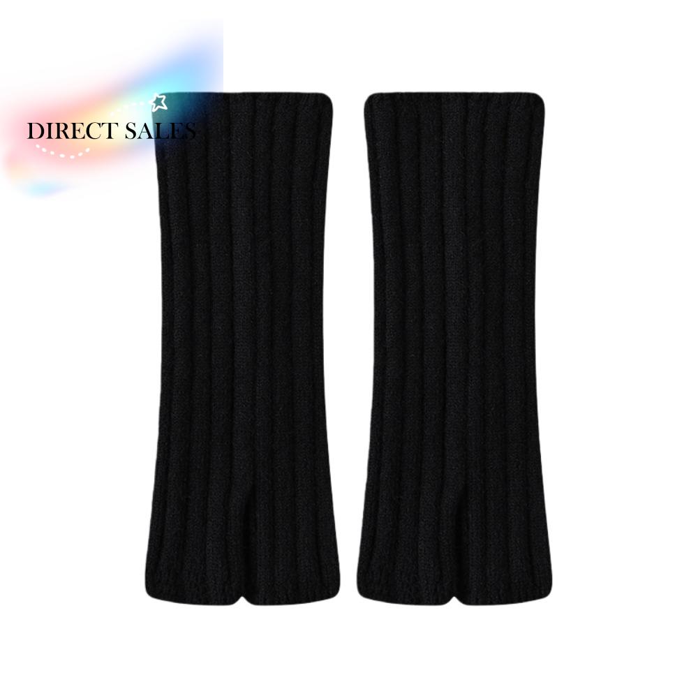 Sweet Harajuku Y2K Leg Warmers Balletcore Style Pile Socks Knitted Leg Cover Leggings Sleeve Lolita JK Long Tube Stockings Lady