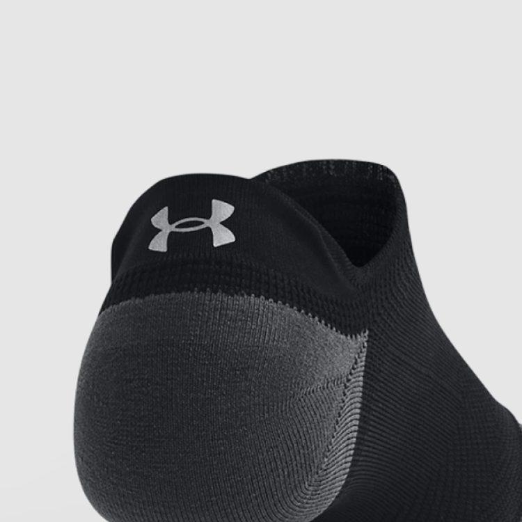 Under Armour ArmourDry Ankle Socks Unisex 1 Pack Black 1376078-001