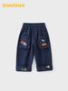 DUUDUU Kids' Korean Style Spring Casual Pants 2026 – Long Workwear Pants for Toddlers and Infants Boys