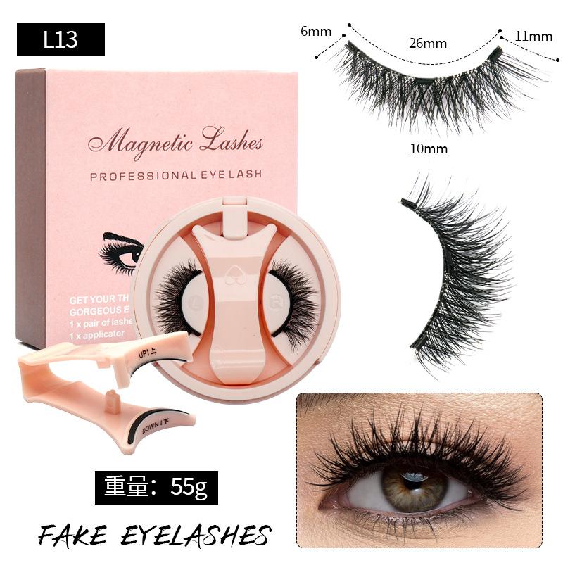 Hot Quantum Magnetic Eyelash Curler Little Devil Magnetic False Eyelashes 6D Magnet Eyelashes Magnetic False Eyelashes for Women