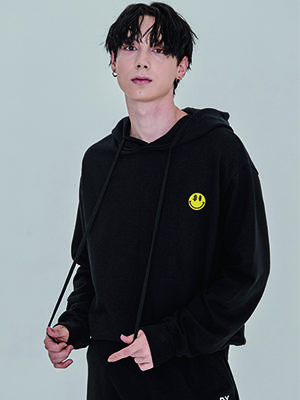 D So H Smile [Patch] Hoodie [Black] Black/1