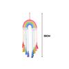 INS Weave Rainbow Baby Hair Clips Accessories Holder Princess Girls Hairpin Hairband Storage Pendant Jewelry Wall Ornaments