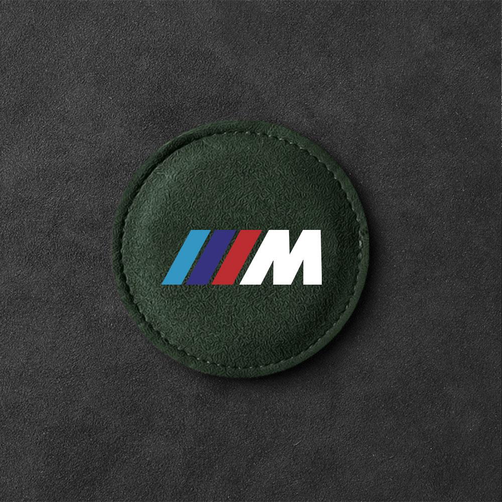 2 Peças/conjunto Porta-copos para Carro camurça Tapetes Antiderrapantes Acessórios Automotivos Para BMW M M1 M2 M3 M4 M5 M6 X5 E39 E46 E60 E90 F20 E60 F30 E36