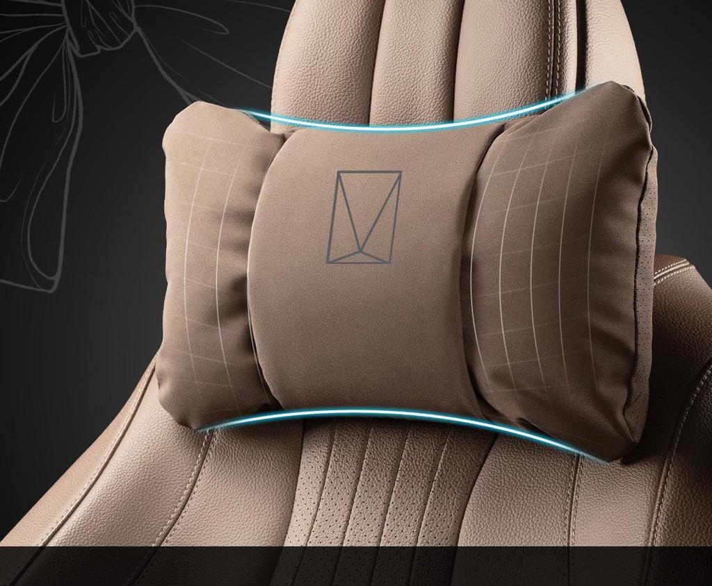Avatr Auto-Kopfstützen- und Lendenstützen-Set: Nackenkissen & Kissen für Modelle 07-12, 11-teilige Innendekoration.