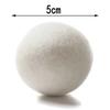 3/6-Pack Wool Dryer Balls Handmade Drying Balls Dryer Reusable Natural Fabric Softener Reduce Wrinkles and Decrease Drying Time