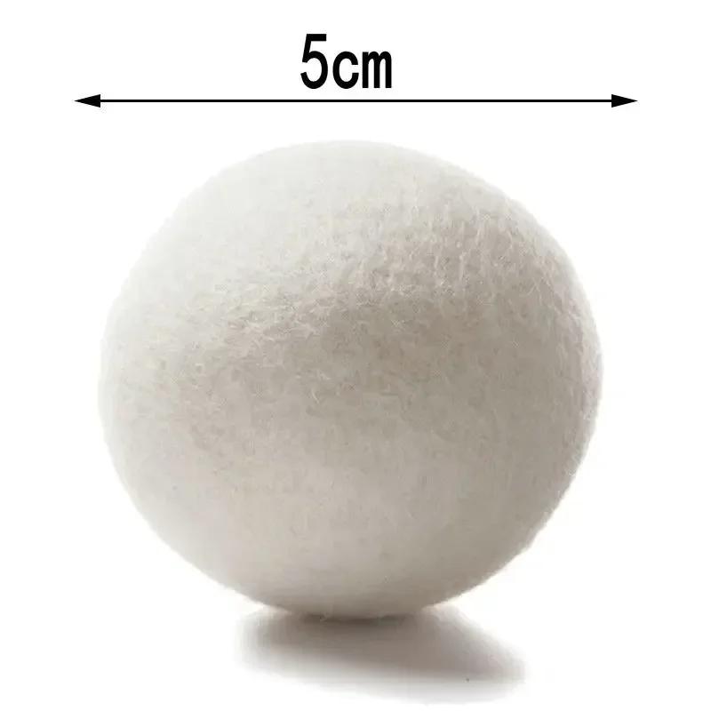 1/3/6PCS Wool Dryer Balls Laundry Washing Balls 5cm Reusable Softener Laundry Ball Home Washing Balls  Machine Accessories