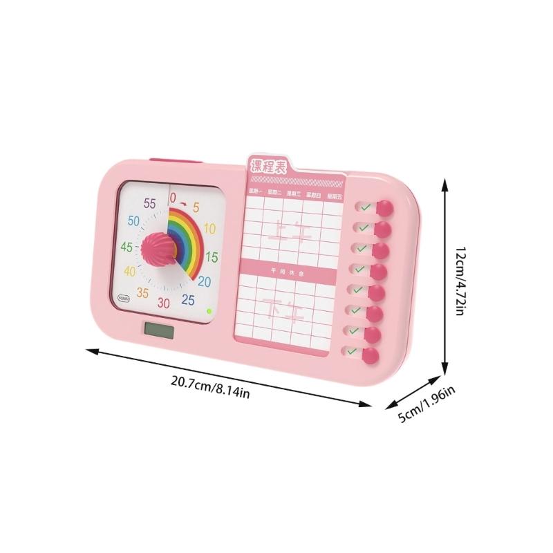 60 Second Visual Display Device With Digital Screen And Task Monitor For Time Management In Office And Study Area