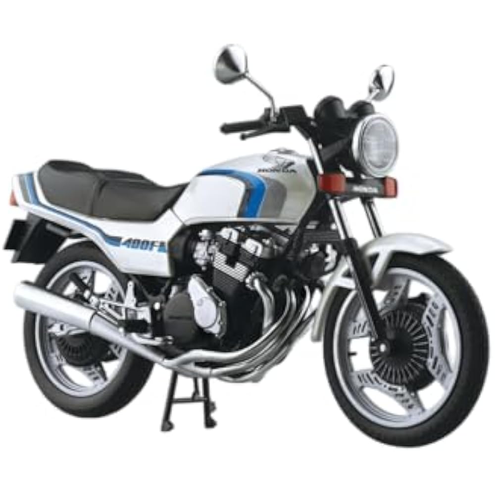 Aoshima Cultural Teaching Materials (AOSHIMA) 1/12 Finished Motorcycle Honda CBX400F Pearl Shell ...
