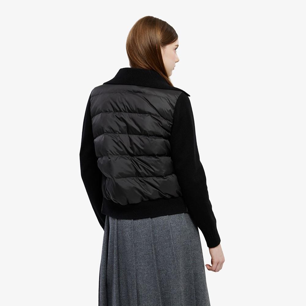 Lacoste Women's Knit Patch Lightweight Down BF354E-55N031