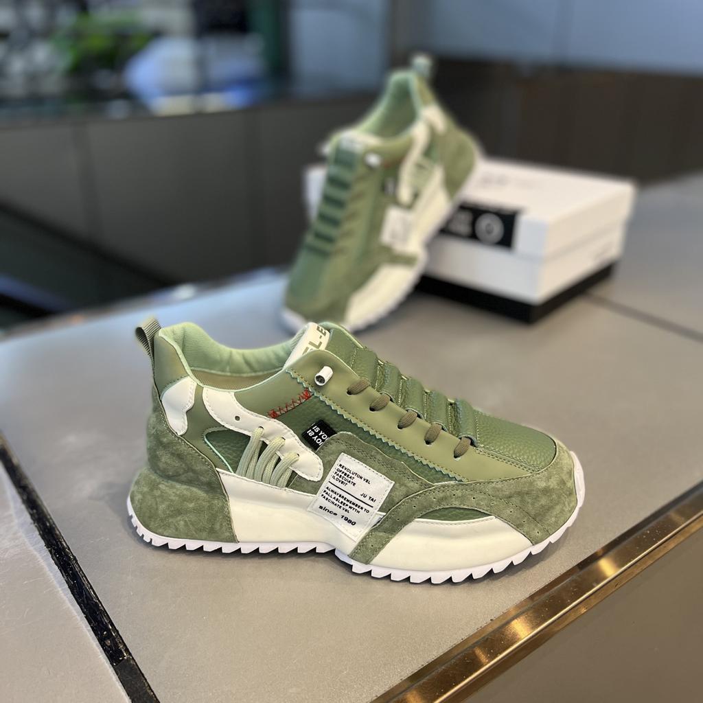 Scarpe da Uomo Leggera Lusso Versatili Autunnali Scarpe Casual Aumento Altezza Scarpe da Uomo di Fascia Alta