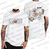 2025 Hot Japanes One Piece Cotton Luffy Tshirt Men Breathable Cotton TShirt Summer Women Men Oversize Cosplay Tshirt Men Clothes