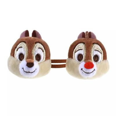 Disney Chip & Dale Hair Ponytail Face ( Plush Style ) Japan NEW Disney Store